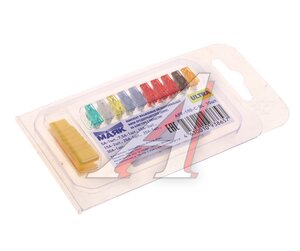 Изображение 1, APF-190-C-BL Предохранитель 5-30A флажковый MINI комплект 10шт. с пинцетом МАЯК