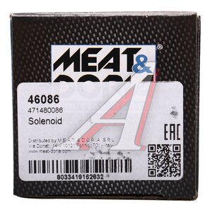 Изображение 5, 46086 Реле втягивающее RENAULT Scenic (03-09) стартера MEAT&DORIA