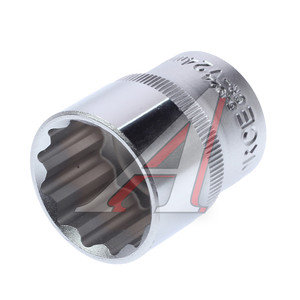 Изображение 1, RF-54924 Головка торцевая 1/2" 24мм 12-ти гранная L=40мм ROCKFORCE