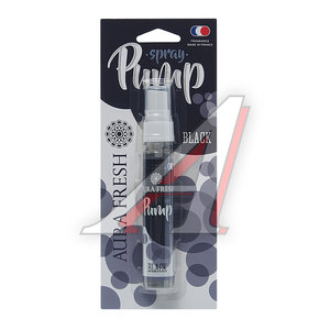 Изображение 1, 23279 Ароматизатор спрей (black) 30мл Pump Spray AURA FRESH