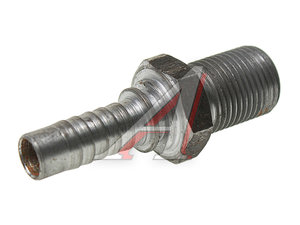 Изображение 1, 1/2-27 Фитинг BSP(Ш) конус 60° 1/2" (1/2"-27) удлиненная резьба