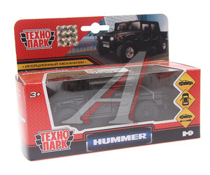 Изображение 1, SB-18-09-H1-N(B)-WB Модель автомобиля HUMMER H1 Пикап металлическая ТЕХНОПАРК