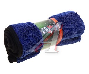 Изображение 1, 48879 Салфетка микрофибра универсальная 40х60см плотная синяя LI-SA