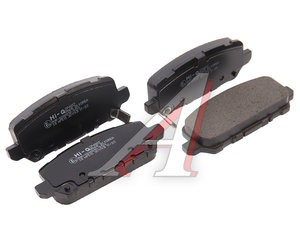 Изображение 1, SP4007 Колодки тормозные HONDA HR-V задние (4шт.) SANGSIN
