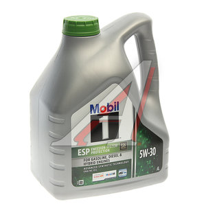 Изображение 1, 157759 Масло моторное Mobil1 ESP 5W30 синт.4л MOBIL