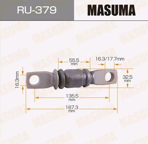 Изображение 2, RU-379 Сайлентблок TOYOTA Camry (01-06) рычага переднего нижнего передний MASUMA