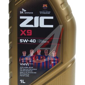 Изображение 2, 132000 Масло моторное X9 SN/CF/A3/B3/A3/B4 5W40 синт.1л ZIC