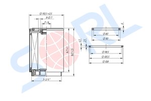 Изображение 6, RL6141BC50 Фильтр топливный FOTON HINO SCANIA VOLVO SORL