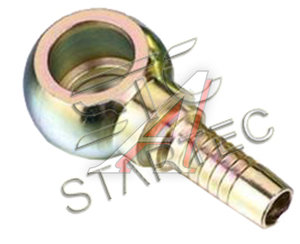 Изображение 1, INF.31.M8d6 Штуцер М8x1.0 d=6мм под топливный болт латунь STARTEC