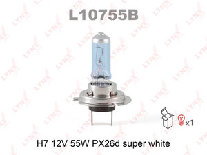 Изображение 2, L10755B Лампа 12V H7 55W PX26d LYNX