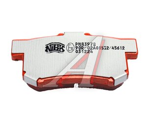 Изображение 4, PN8397S Колодки тормозные HONDA Civic (05-) задние (Sport) (4шт.) NIBK