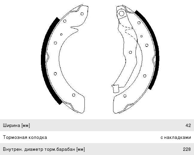 Колодки тормозные RENAULT Laguna (95-01) задние (4шт.) BOSCH