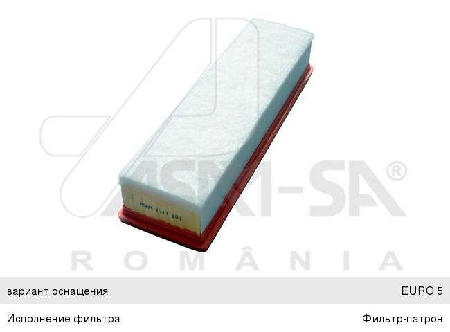 Изображение 1, 30487 Фильтр воздушный ЛАДА Largus RENAULT Logan (12-) (8кл.) ASAM