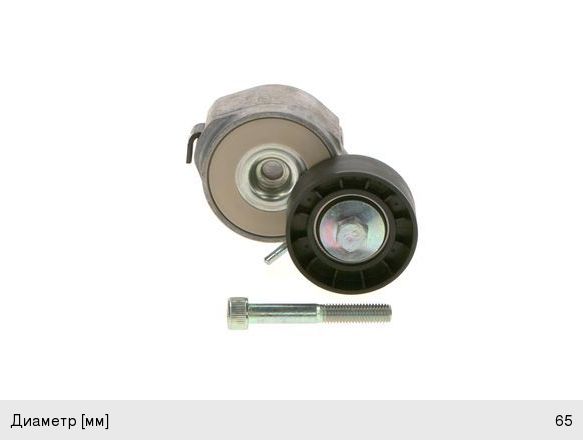 Ролик приводного ремня OPEL Astra, Vectra, Zafira (04-) (1.9 TDI) натяжителя BOSCH