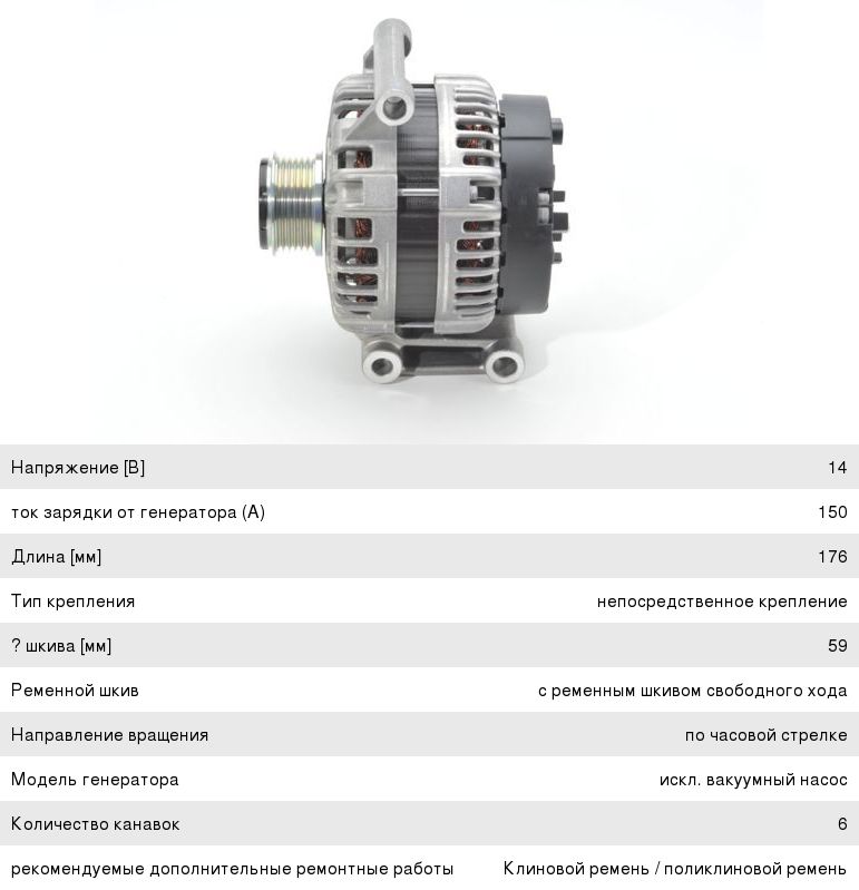 Купить Генератор Пежо Боксер 3 В Витебске