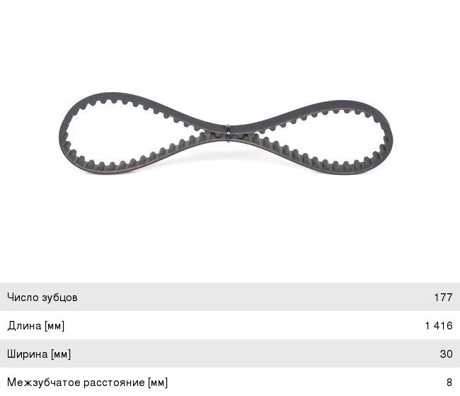 Изображение 1, 1987949621 Ремень ГРМ MITSUBISHI Galant 4 (2.5) V6 24V BOSCH