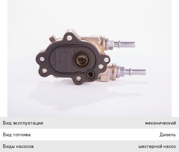 Насос топливный КАМАЗ низкого давления (шестеренный) дв.CUMMINS 6ISBe210, 4ISBe185, 6ISBe285 BOSCH