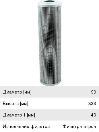 Изображение 1, OGH1091 Фильтр гидравлический KOMATSU GOODWILL