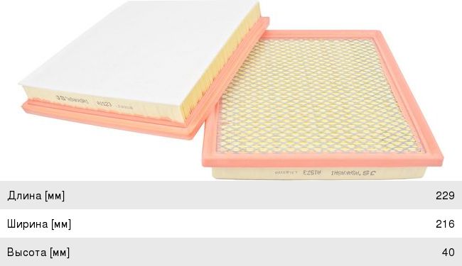 Изображение 1, A1523 Фильтр воздушный TOYOTA Highlander (10-14) JS ASAKASHI