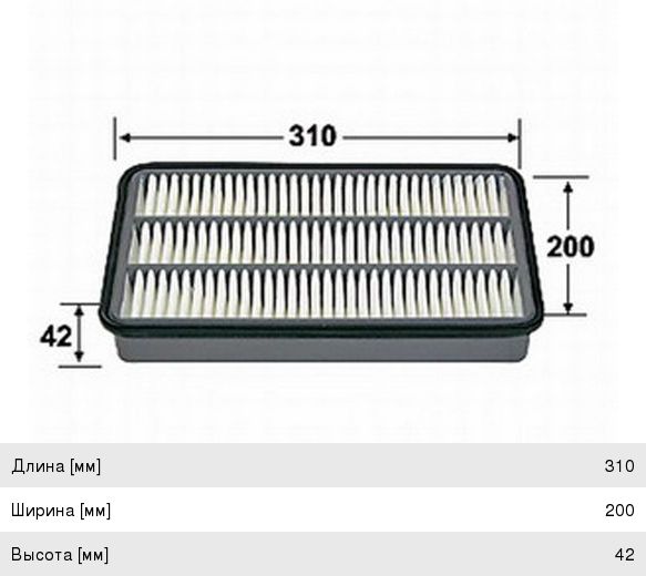 Изображение 1, A526J Фильтр воздушный OPEL Frontera B (98-04) JS ASAKASHI