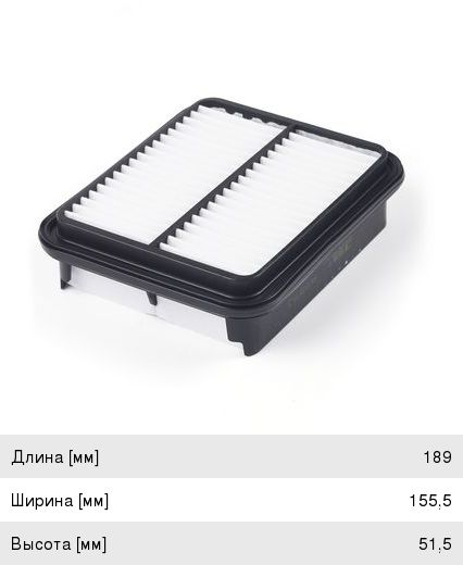 Изображение 1, A957J Фильтр воздушный SUZUKI Baleno (95-02) JS ASAKASHI