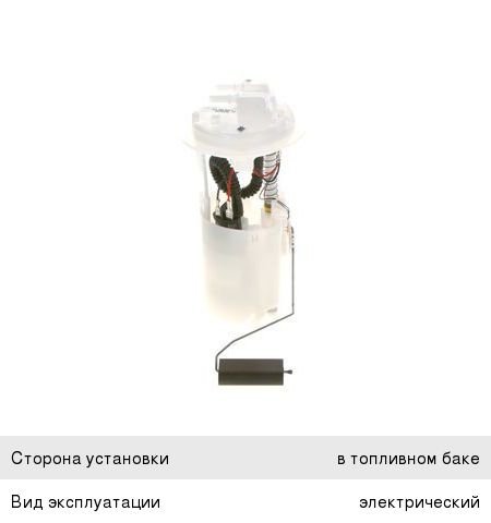 Насос топливный CITROEN Berlingo BOSCH