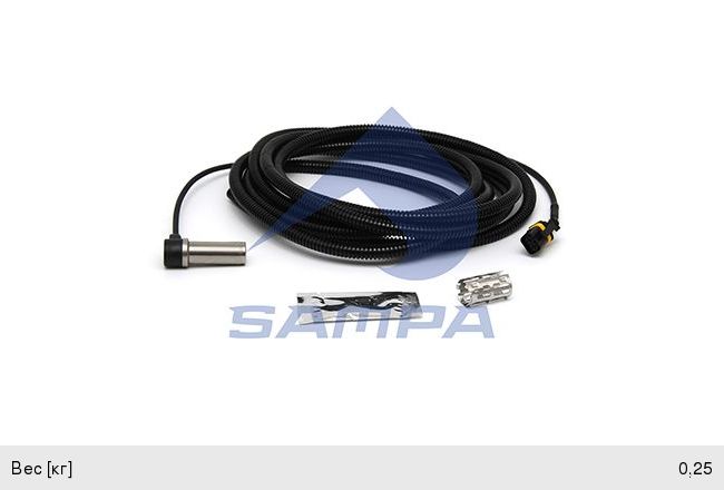 Изображение 1, 091.425 Датчик АБС MAN L=3900 SAMPA