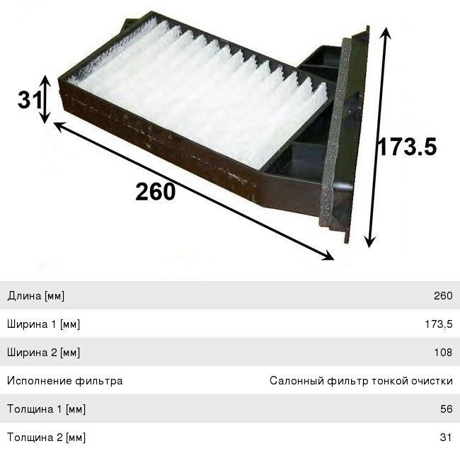 Изображение 1, AC3508 Фильтр воздушный салона MITSUBISHI Galant (96-03) JS ASAKASHI