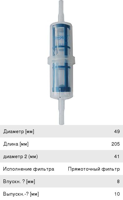 Изображение 1, FG004 Фильтр топливный КАМАЗ, МАЗ, ЗИЛ дизельный двигатель универсальный грубой очистки GOODWILL