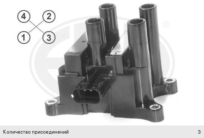 Изображение 1, 880405 Катушка зажигания MAZDA 6 (02-) ERA