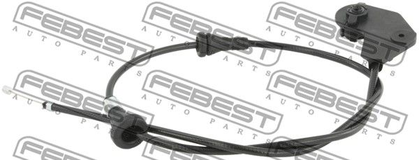 Изображение 1, 19101-E46 Трос капота BMW 3 (E46) FEBEST