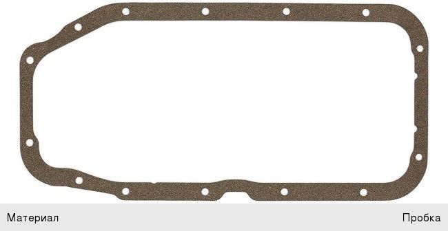 Изображение 1, 349135 Прокладка OPEL Astra (81-98) поддона масляного ELRING