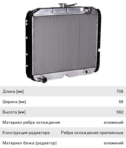 Радиатор урал 4320 с двигателем камаз старого образца