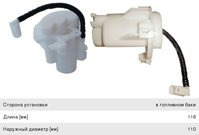 Изображение 1, FS13001 Фильтр топливный KIA Soul (06-) (1.6) JS ASAKASHI