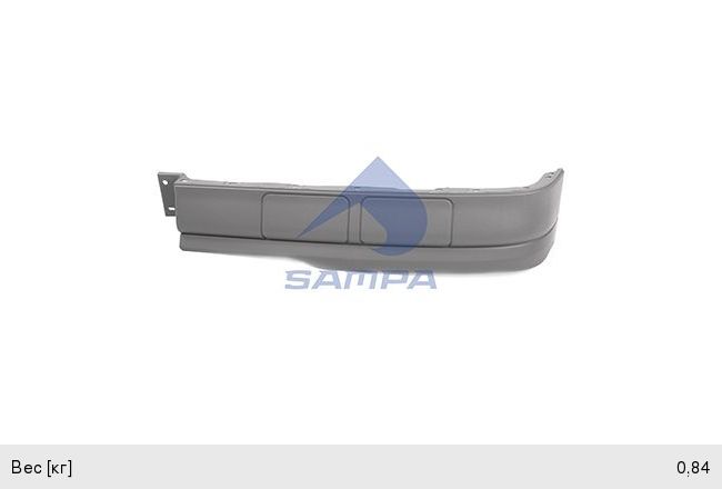 Изображение 1, 18100633 Спойлер бампера MERCEDES Axor 1 vers нижний левый SAMPA