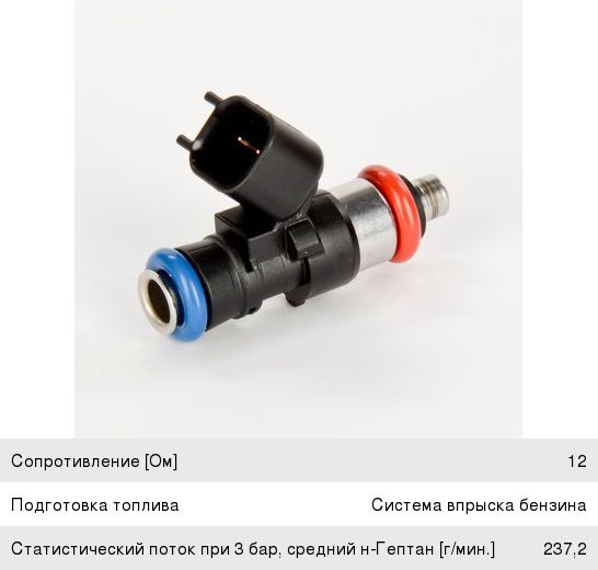 Форсунка FORD Explorer (10-) топливная BOSCH
