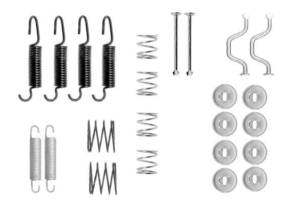 Ремкомплект колодок TOYOTA Rav 4 (00-05), Supra (93-02) LEXUS GS (93-11) задних барабанных BOSCH