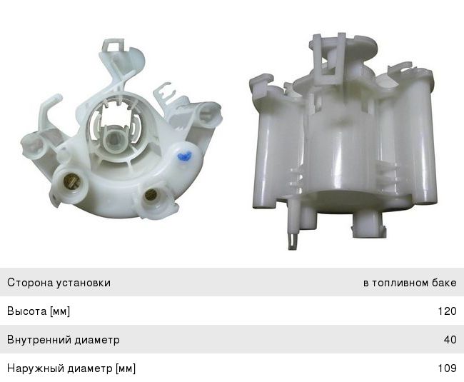 Фильтр топливный SUBARU Impreza (GH) (07-12) JS ASAKASHI