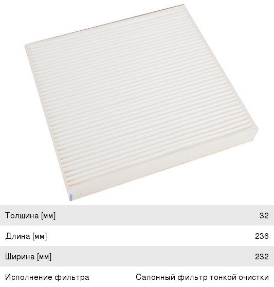 Изображение 1, AC0242 Фильтр воздушный салона CHEVROLET Tahoe (15-) JS ASAKASHI