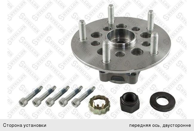 Подшипник ступицы FORD Transit (12-) передней комплект STELLOX - 43 ...