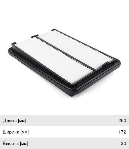 Изображение 1, A2527 Фильтр воздушный NISSAN Qashqai (13-), X-Trail (T32R) (14-) JS ASAKASHI