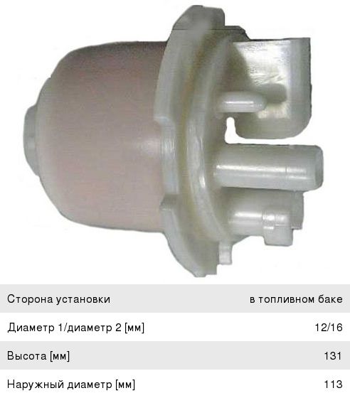 Изображение 1, FS9309 Фильтр топливный KIA Picanto JS ASAKASHI