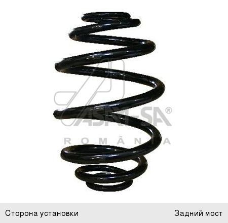 Изображение 1, 55144 Пружина DAEWOO Nexia (98-) подвески задней ASAM