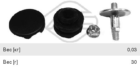 Изображение 1, 04365 Болт VW AUDI METALCAUCHO