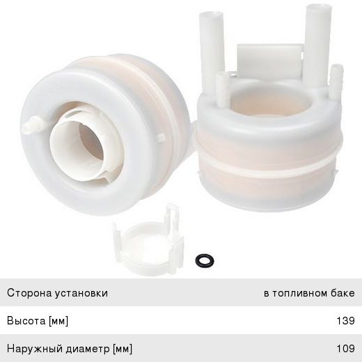 Изображение 1, FS22001 Фильтр топливный NISSAN Qashqai (J10E) JS ASAKASHI