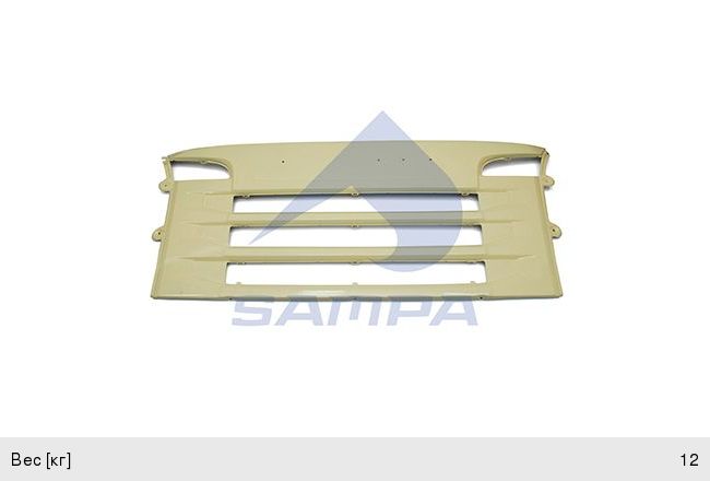 Изображение 1, 18400273 Облицовка радиатора SCANIA SAMPA