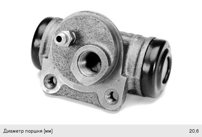 Цилиндр тормозной задний PEUGEOT 207 (07-12), 405 (87-95) правый BOSCH