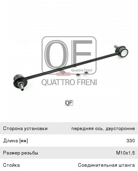 Изображение 1, INF.51.M10X1-M1/4 Штуцер-переходник M10X1-M1/4 прямой дюйм/метрика STARTEC