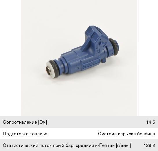Форсунка MERCEDES C (W203) топливная BOSCH