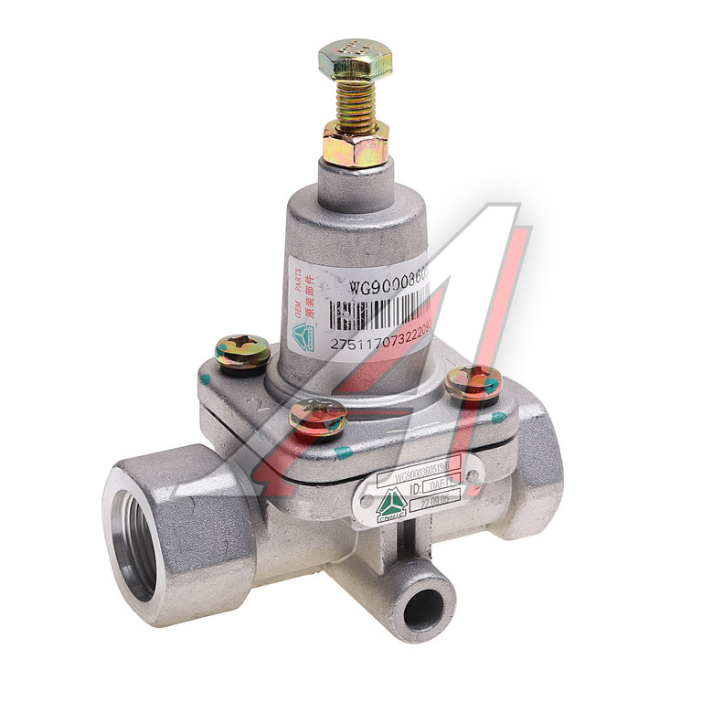 Изображение 1, WG9000360519 Клапан редукционный 0,6 Мпа HOWO, SITRAK OE